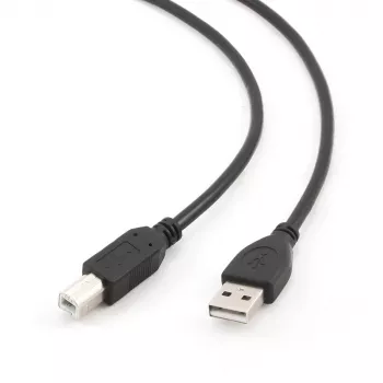 Gembird CCP-USB2-AMBM-1M USB 2.0 laidas USB A – USB B 1 m, juodas