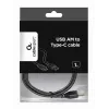 Gembird CCP-USB2-AMBM-1M USB 2.0 laidas USB A – USB B 1 m, juodas