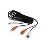 Garso kabelis Gembird CCA-2R2R-6 1,8 m 2 x RCA juodas