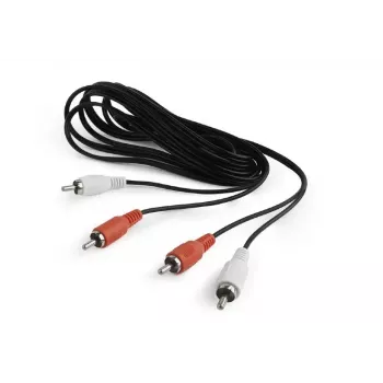 Garso kabelis Gembird CCA-2R2R-6 1,8 m 2 x RCA juodas