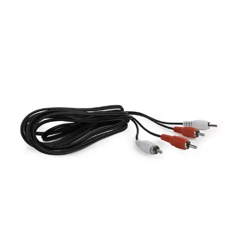 Garso kabelis Gembird CCA-2R2R-6 1,8 m 2 x RCA juodas
