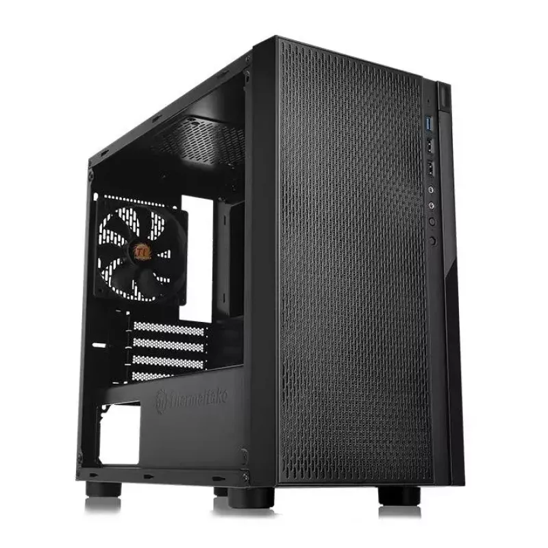 Korpusas Thermaltake Versa H18 Micro Tower Juodas