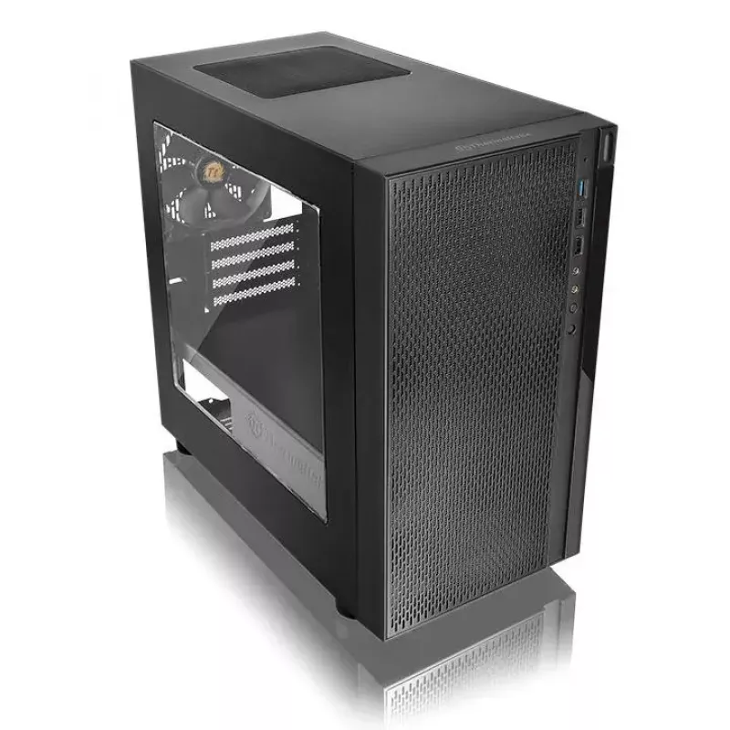 Korpusas Thermaltake Versa H18 Micro Tower Juodas