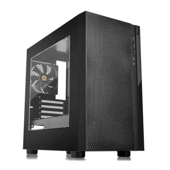 Korpusas Thermaltake Versa H18 Micro Tower Juodas