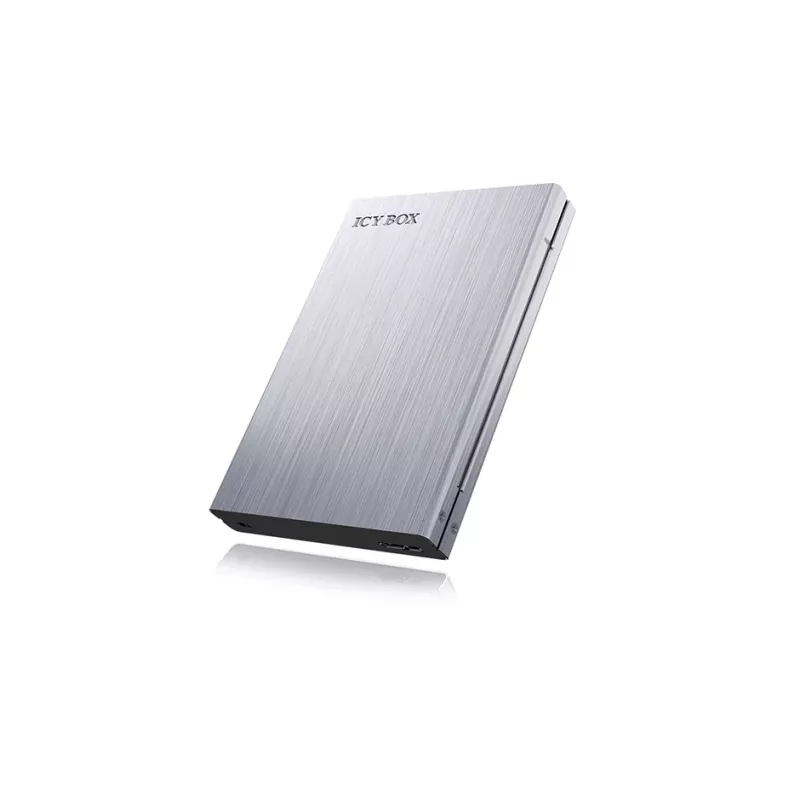 ICY BOX IB-241WP išorinis HDD/SSD dėklas, antracitas, sidabras, 2.5 colio