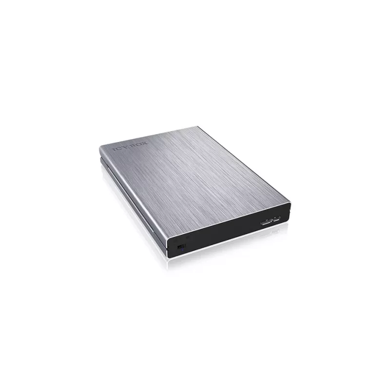 ICY BOX IB-241WP išorinis HDD/SSD dėklas, antracitas, sidabras, 2.5 colio