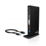 ICY BOX IB-DK2241AC belaidis USB 3.2 Gen 1 (3.1 Gen 1) Type-A dokas juodas