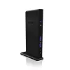 ICY BOX IB-DK2241AC belaidis USB 3.2 Gen 1 (3.1 Gen 1) Type-A dokas juodas