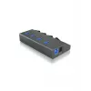 ICY BOX IB-HUB1405 USB 3.2 Gen 1 (3.1 Gen 1) Type-B 5000 Mbit/s Antracitinis