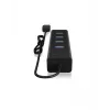 ICY BOX IB-HUB1409-U3 USB 3.2 Gen 1 (3.1 Gen 1) Type-A 5000 Mbit/s Juodas