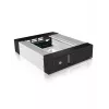 ICY BOX IB-158SSK-B 13,3 cm (5,25 colio) krepšelio plokštė juoda