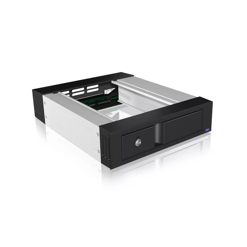 ICY BOX IB-158SSK-B 13,3 cm (5,25 colio) krepšelio plokštė juoda