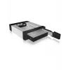 ICY BOX IB-158SSK-B 13,3 cm (5,25 colio) krepšelio plokštė juoda