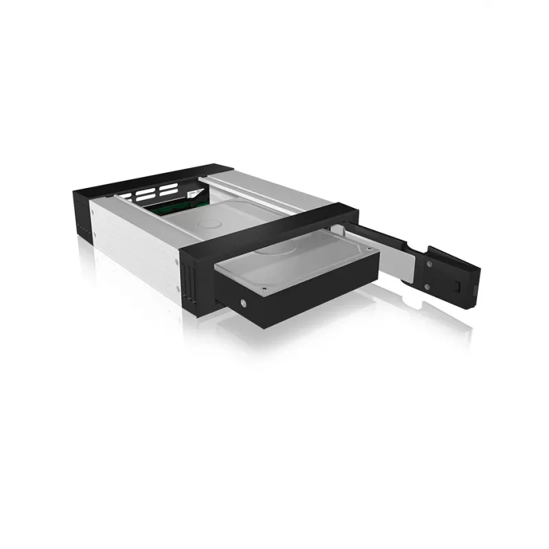 ICY BOX IB-158SSK-B 13,3 cm (5,25 colio) krepšelio plokštė juoda