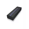 ICY BOX IB-AC6110 USB 3.2 Gen 1 (3.1 Gen 1) Type-B 5000 Mbit/s Juodas