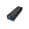 ICY BOX IB-AC6110 USB 3.2 Gen 1 (3.1 Gen 1) Type-B 5000 Mbit/s Juodas