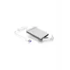 ICY BOX IB-AC703-U3 Išorinis HDD/SSD dėklas Baltas 2.5 colio