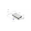 ICY BOX IB-AC703-U3 Išorinis HDD/SSD dėklas Baltas 2.5 colio
