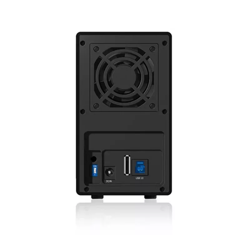 ICY BOX IB-RD3620SU3 diskų masyvas 0 TB stalinis juodas