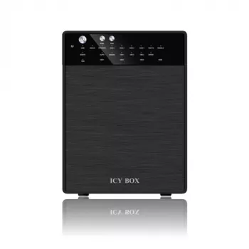 ICY BOX IB-RD3640SU3 išorinis HDD korpusas Juodas 3.5 colio