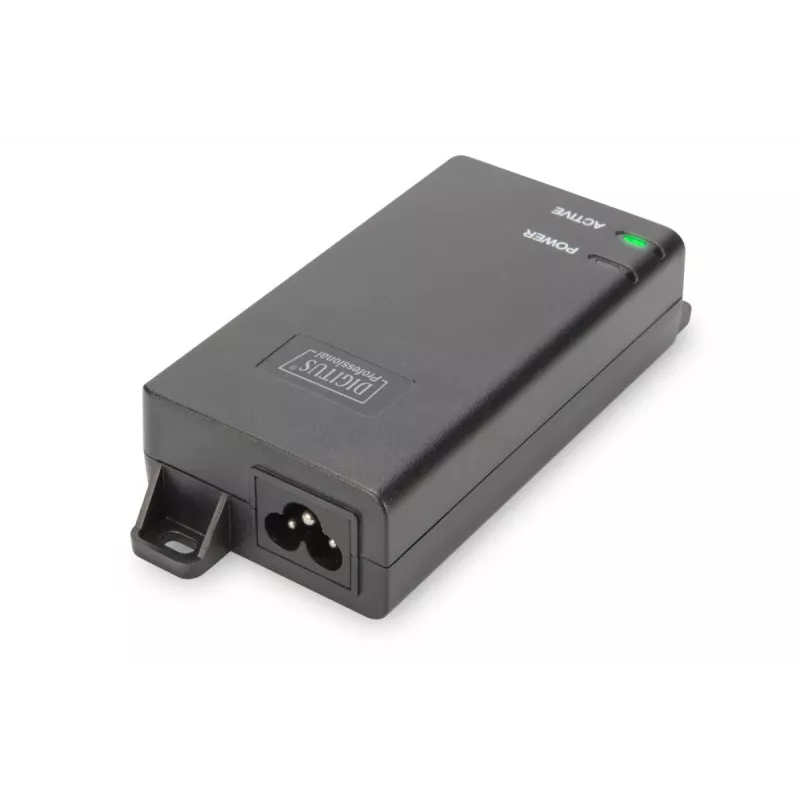 DIGITUS PoE+ Injektorius, 802.3at 10/100/1000 Mbps Išėjimas max. 48V, 30W