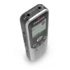 Philips DVT1250 diktofonas su vidine atmintimi ir atminties kortele, juodas, pilkas