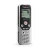 Philips DVT1250 diktofonas su vidine atmintimi ir atminties kortele, juodas, pilkas