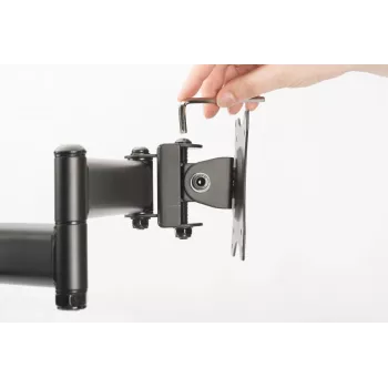 DIGITUS DA-90349 Dvigubas monitorių stovas su spaustuku iki 70 cm (27 col.)