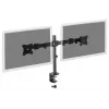 DIGITUS DA-90349 Dvigubas monitorių stovas su spaustuku iki 70 cm (27 col.)