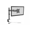 DIGITUS Vieno monitoriaus laikiklis su spaustuku, juodas, 45° pasukimas, 45° pakreipimas, 360° sukimas, 15-27 colių TFT, maks. apkrova 8 kg, VESA iki 100x100