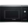 Bosch Serie 4 BFL553MS0 Kombinuota mikrobangų krosnelė, įmontuojama, 25 L, 900 W, juoda, nerūdijantis plienas