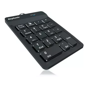 KeySonic ACK-118BK skaičių klaviatūra, USB, juoda