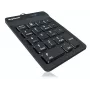 KeySonic ACK-118BK skaičių klaviatūra, USB, juoda