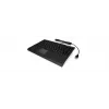 Klaviatūra KeySonic ACK-540U+ (US) su integruota Smart-Touchpad, laidinė, USB, QWERTY, juoda