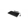 Klaviatūra KeySonic ACK-595C+ (US) USB mini, QWERTY, JAV išdėstymas, juoda