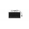 Klaviatūra KeySonic ACK-595C+ (US) USB mini, QWERTY, JAV išdėstymas, juoda