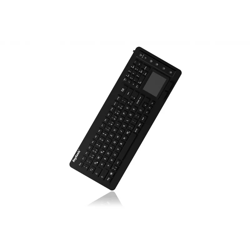 KeySonic KSK-6231 INEL (US) klaviatūra pramoninė USB QWERTY JAV anglų juoda