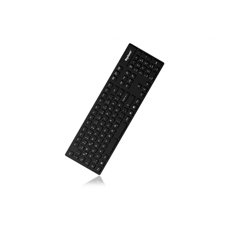 KeySonic KSK-8030 IN (US) klaviatūra pramoninei aplinkai, USB, QWERTY, juoda