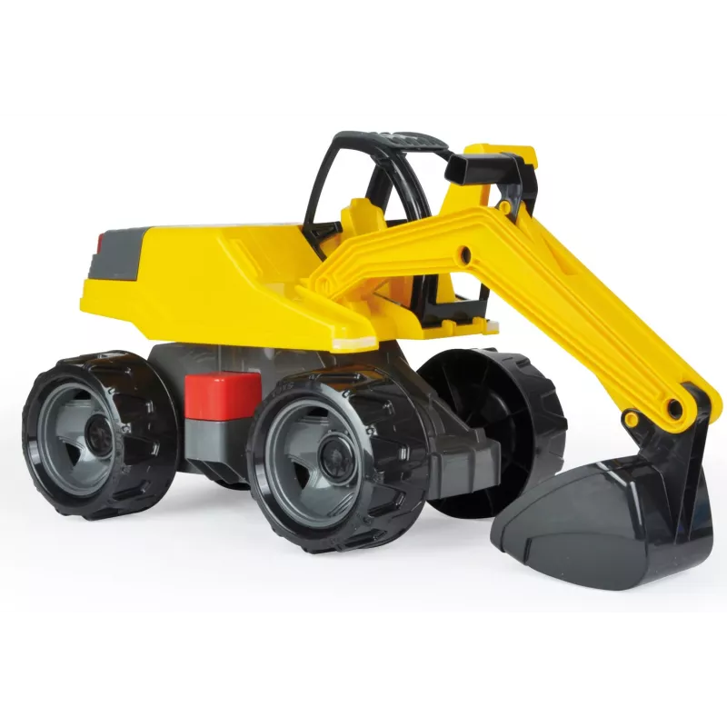 Lena GIGA TRUCKS Excavator Pro ekskavatorius, juodas/geltonas, nuo 3 metų