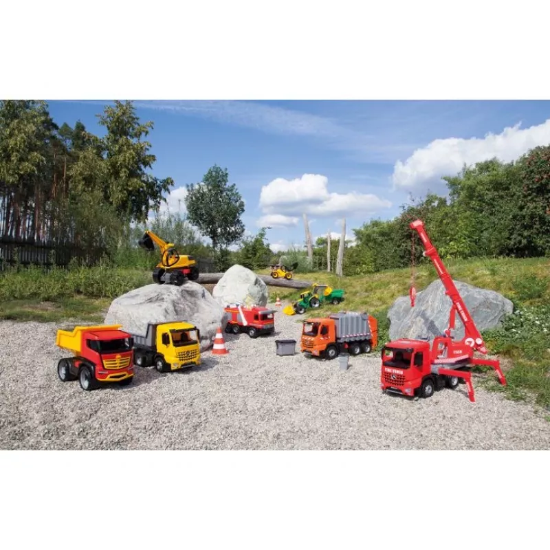 Lena GIGA TRUCKS Earth mover Pro vaikiškas ekskavatorius