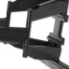 Techly 40-80 Ultra Slim Full Motion LCD TV sieninis laikiklis juodas ICA-PLB 172L