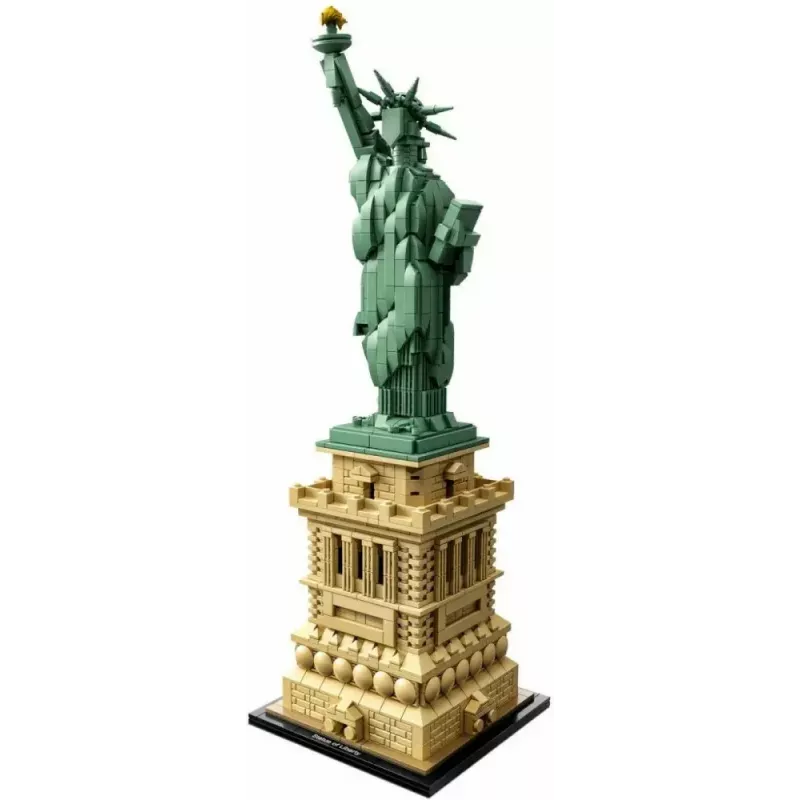 LEGO Architecture Laisvės statula 21042 statybinis rinkinys — 1685 detalės, detalus Laisvės statulos modelis