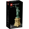 LEGO Architecture Laisvės statula 21042 statybinis rinkinys — 1685 detalės, detalus Laisvės statulos modelis