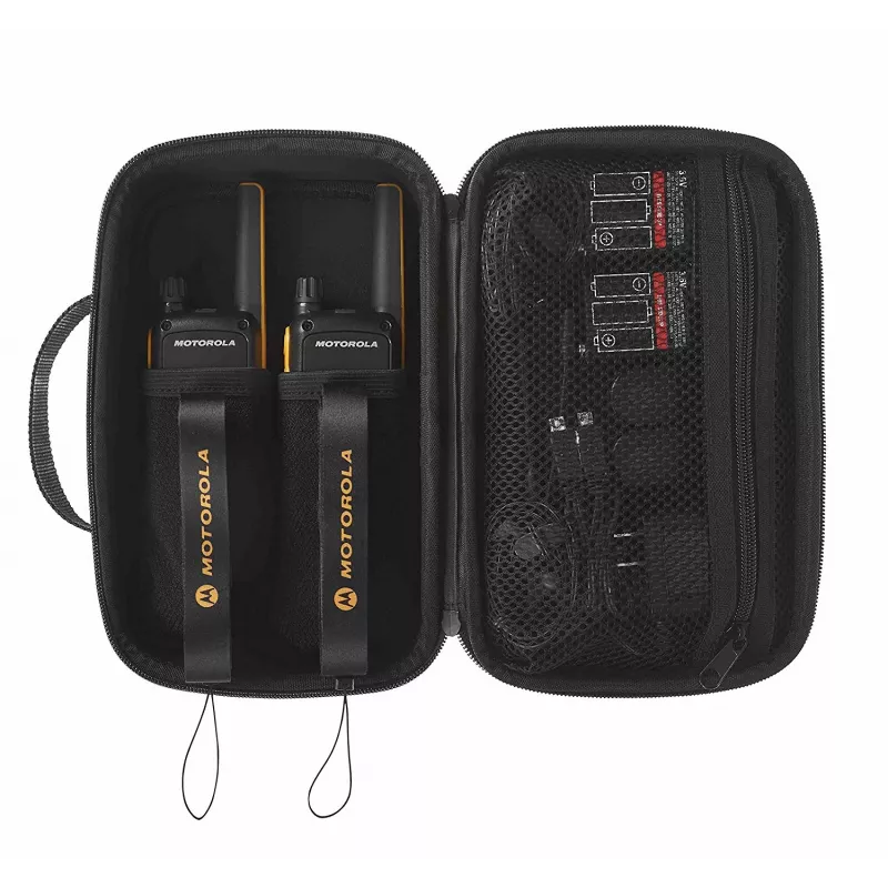 Motorola Talkabout T82 Extreme Twin Pack dvipusis radijas 16 kanalų Juoda, Oranžinė