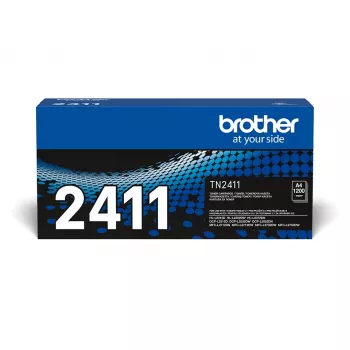 Kasetė su toneriu Brother TN-2411 – Juoda, 1 vnt., Lazerinis spausdinimas, ~1200 puslapių