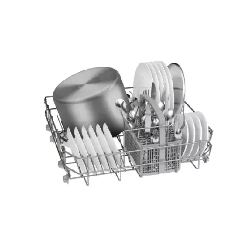 Laisvai pastatoma indaplovė Bosch SMS25AI05E pilno dydžio 60 cm, 12 komplektų, 48 dB, energijos klasė E