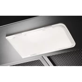 Sieninis gartraukis Electrolux LFC319X, nerūdijantis plienas, 898×(69–102)×450 mm, 420 m³/h, 3 greičiai, metaliniai filtrai