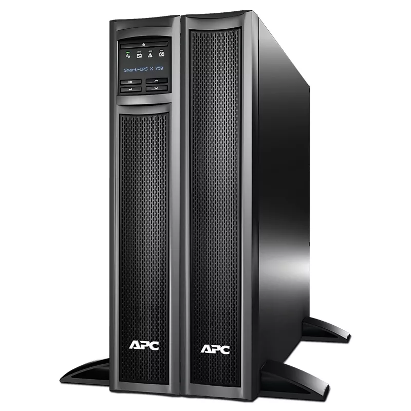 APC Smart-UPS X SMX750INC - 750 VA, 8x C13 išėjimai, USB, išplečiamas veikimo laikas, tinklo valdymo kortelė