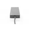 DIGITUS USB 3.0 HUB 7 prievadų su maitinimo bloku 5V/3,5A, aliumininis korpusas DA-70241-1