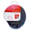 Pelėdos kilimėlis GEMBIRD MP-GEL-BK – juodas, guminis su gelio riešo atrama, 220×240 mm